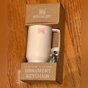 Stanley Ornament Keychain - Light Pink - New in Box! Limited Edition!
